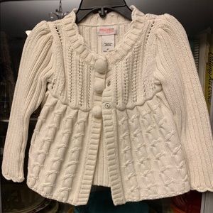 Toddler girl’s sweater